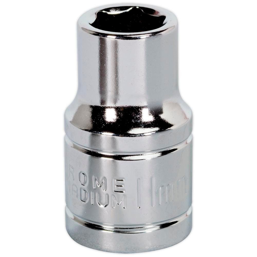 Siegen 1/2" Drive Hexagon WallDrive Socket Metric 1/2" 11mm - Image 1