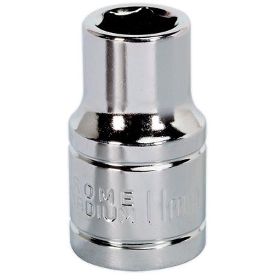 Siegen 1/2" Drive Hexagon WallDrive Socket Metric 1/2" 11mm