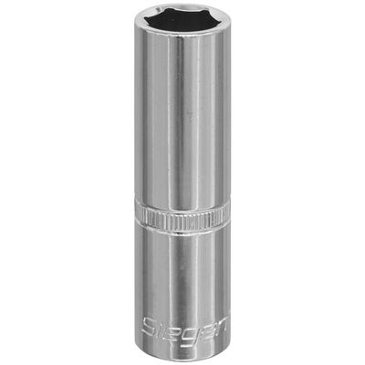 Siegen 1/2" Drive Deep Hexagon WallDrive Socket Metric 1/2" 14mm