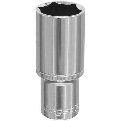 Siegen 1/2" Drive Deep Hexagon WallDrive Socket Metric 1/2" 26mm