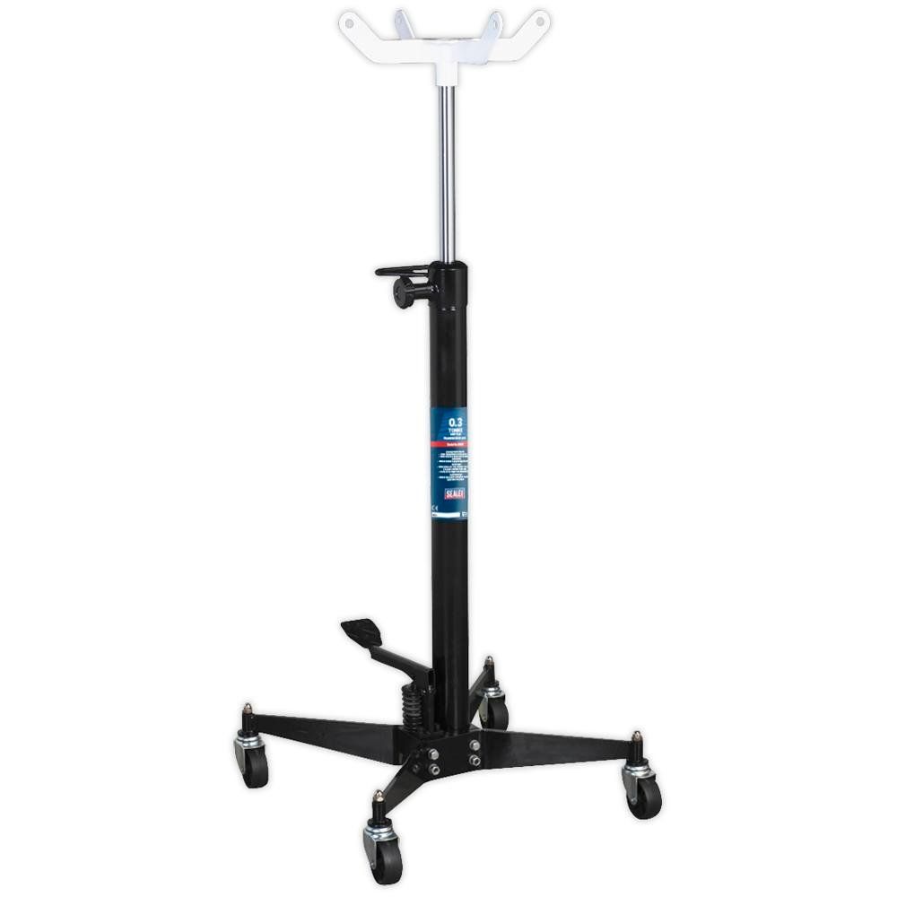 Sealey 300TRQ Transmission Jack 300Kg Vertical Quick Lift - Image 1