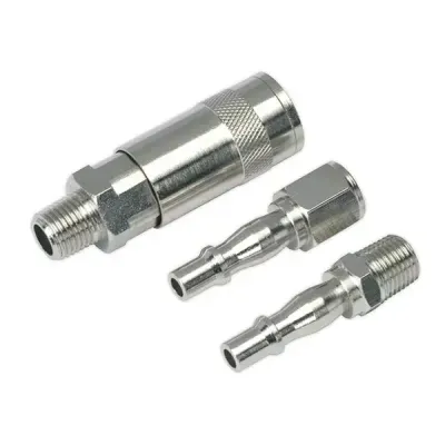 Sealey ACX60 Air Tool Coupling Kit 1/4inBsp - Thumbnail 2