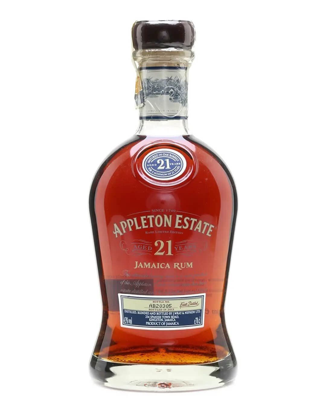 Appleton Estate 21 Year Old / Nassau Valley Casks - Image 1