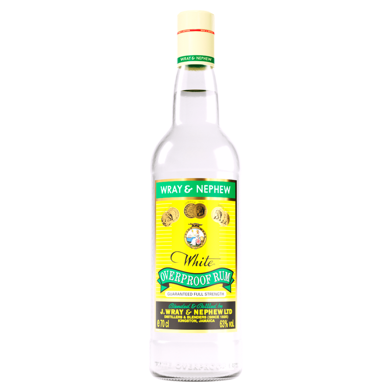 Wray & Nephew Overproof Rum Single Traditional Blended Rum - Image 1