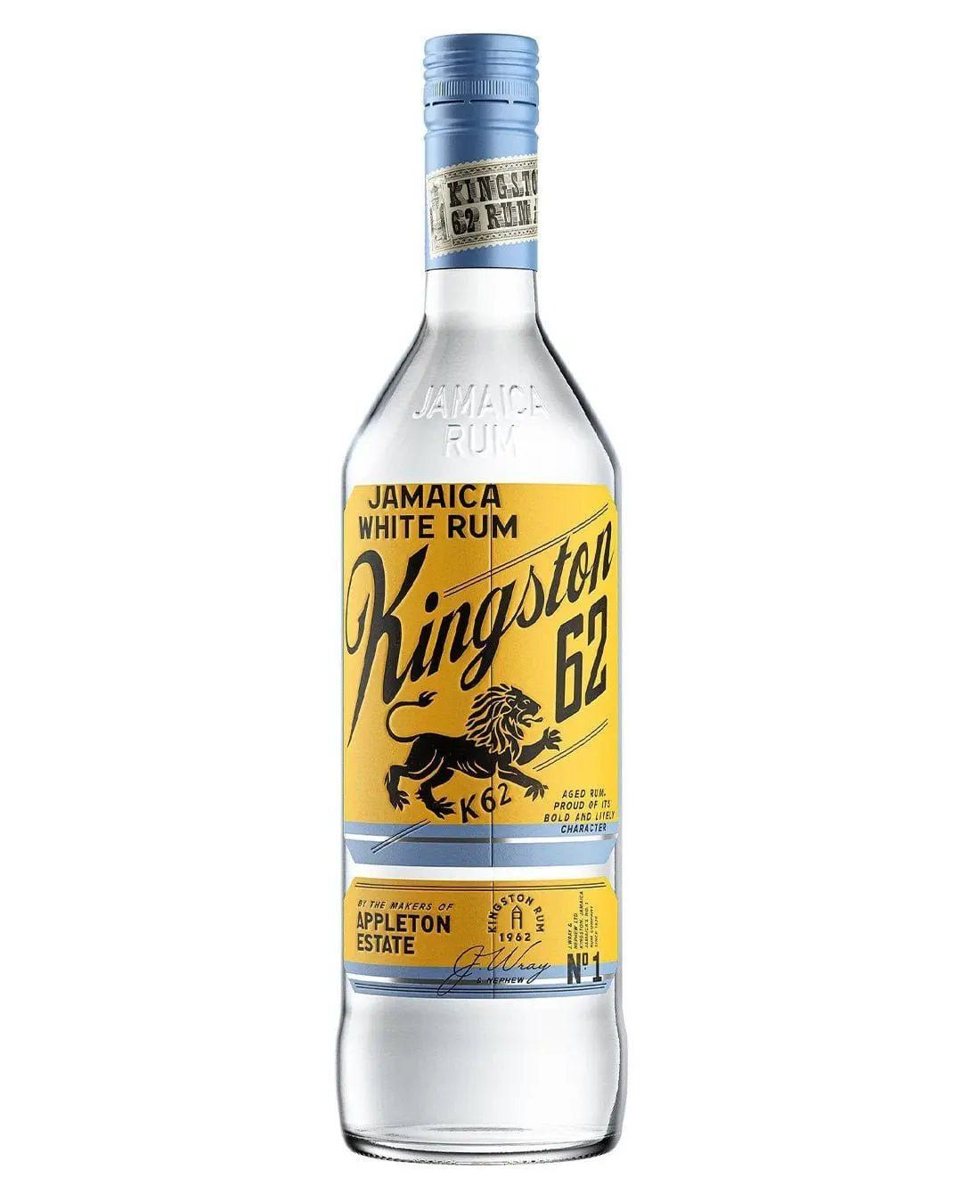 Kingston 62 White Rum Single Traditional Blended Rum - Image 1