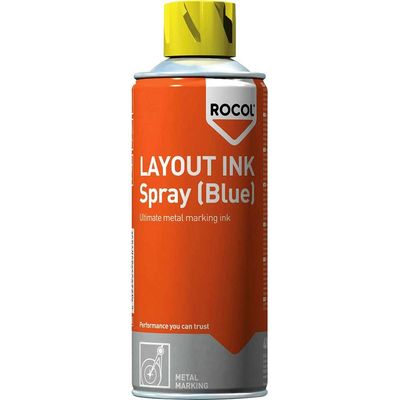 Rocol 57015 Layout Ink Spray Blue 400Ml