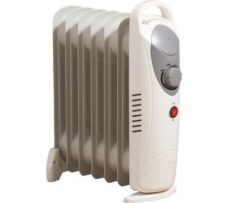 DAEWOO Mini HEA1140 Portable Oil-Filled Radiator - White, White