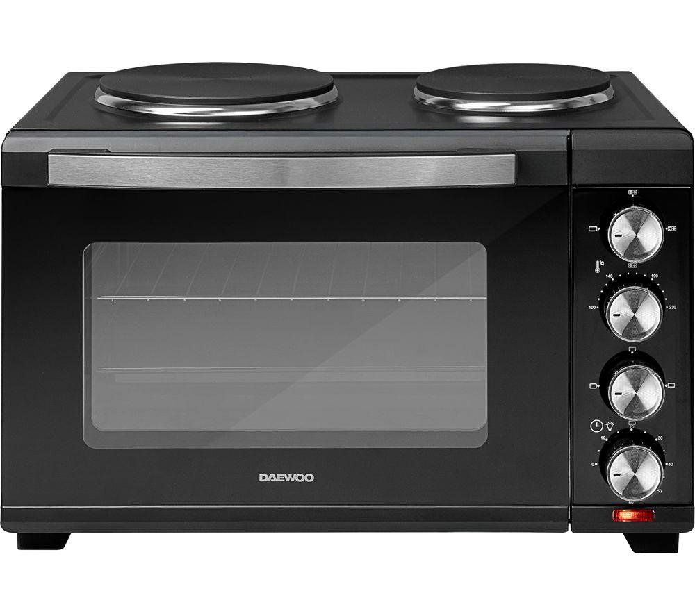 DAEWOO SDA1609 Electric Mini Oven - Black, Black - Image 1