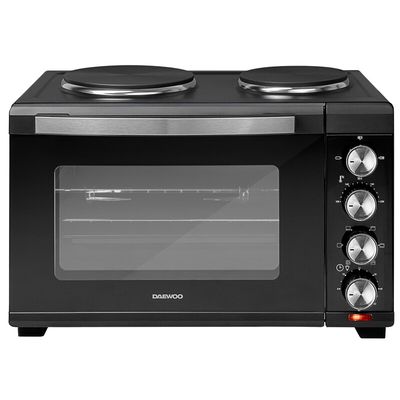 DAEWOO SDA1610 Electric Mini Oven - Black, Black
