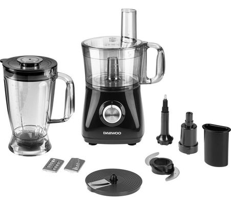 DAEWOO SDA2100 Food Processor - Black, Black