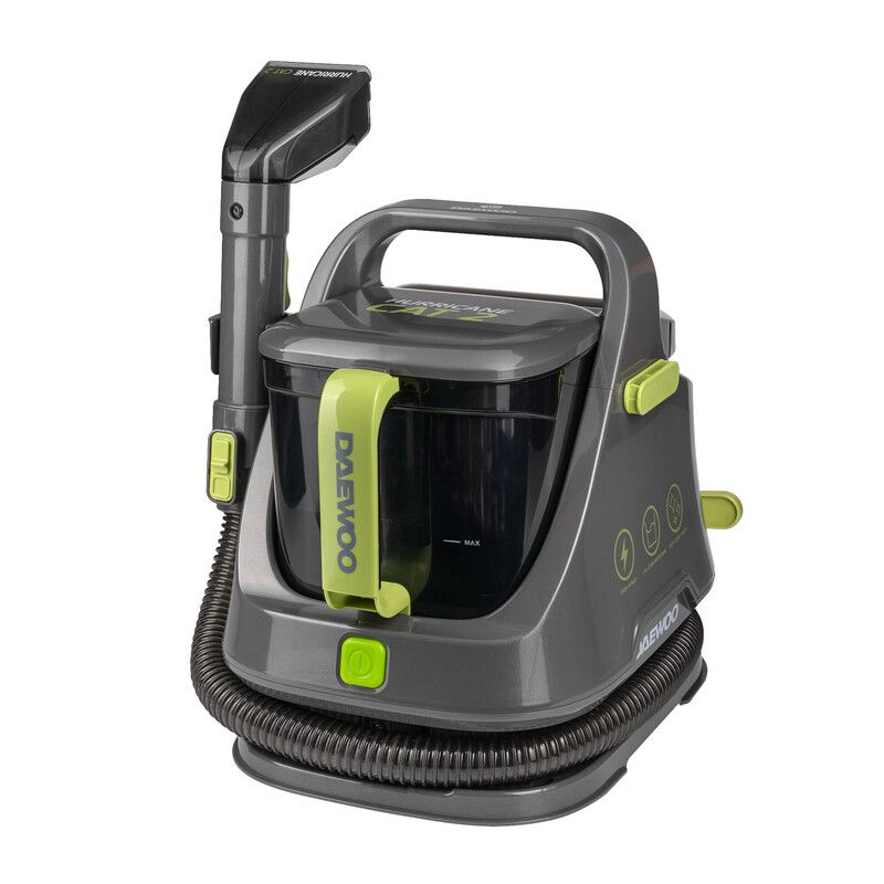 DAEWOO Hurricane FLR00155GE Canister Spot Washer - Green & Gray, Silver/Grey,Green - Image 1