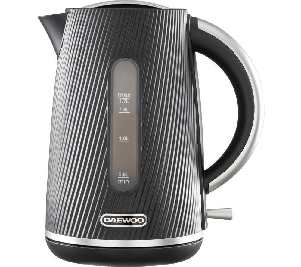 DAEWOO Cascade SDA2773GE Jug Kettle - Black, Black - Image 1