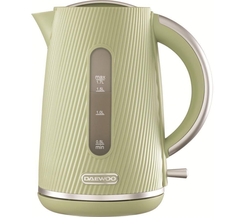 DAEWOO Cascade SDA2774GE Jug Kettle - Sage, Green - Image 1