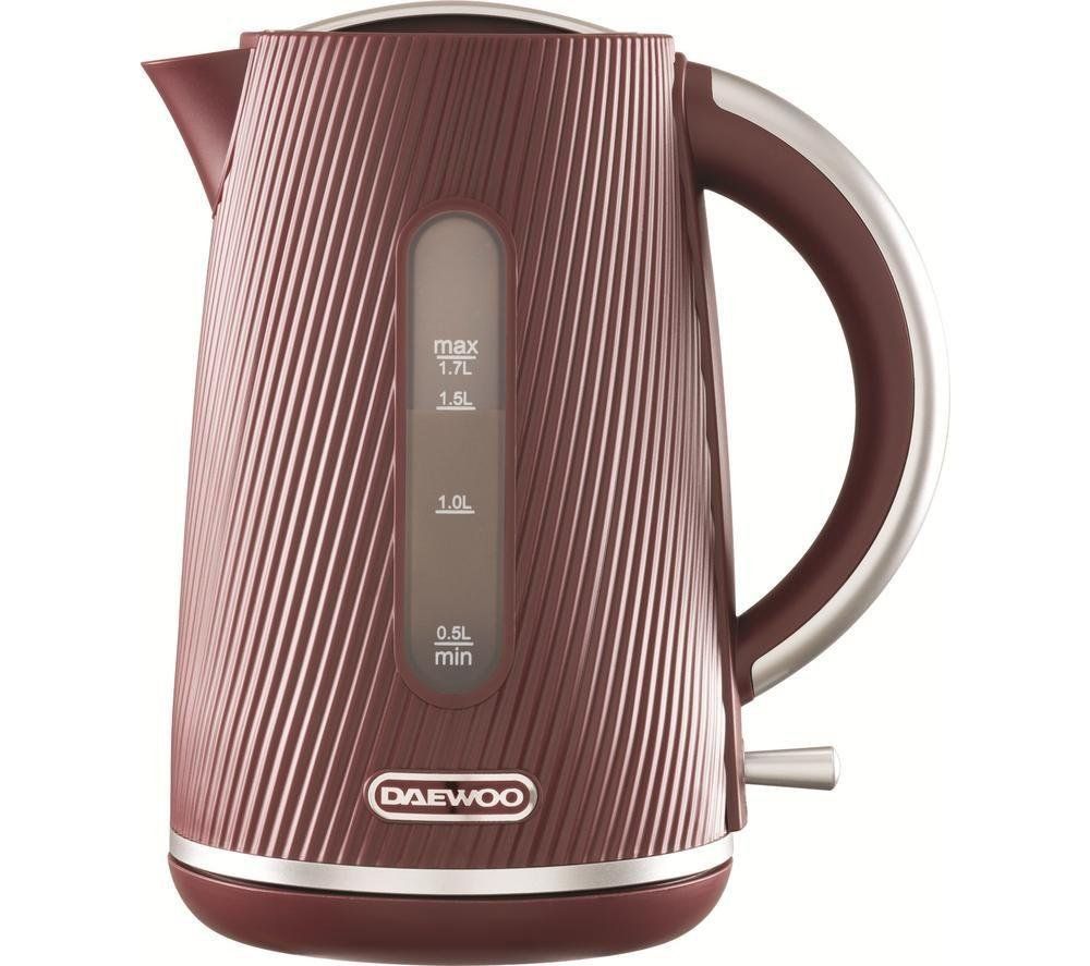 DAEWOO Cascade SDA2775GE Jug Kettle - Ruby, Red - Image 1