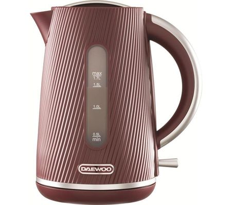 DAEWOO Cascade SDA2775GE Jug Kettle - Ruby, Red