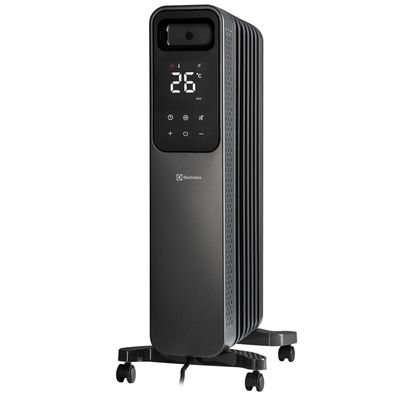 ELECTROLUX HEA2012ELGRY Portable Oil-Filled Radiator Grey, Silver/Grey