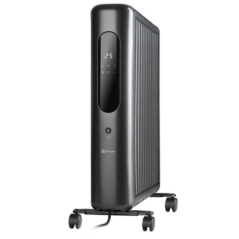 ELECTROLUX HEA1989ELGRY Portable Oil-Filled Radiator Grey, Silver/Grey - Image 1