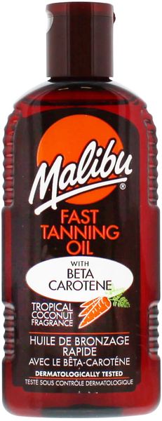 Malibu Tanning Oil with Beta Carotene - Red - Thumbnail 2