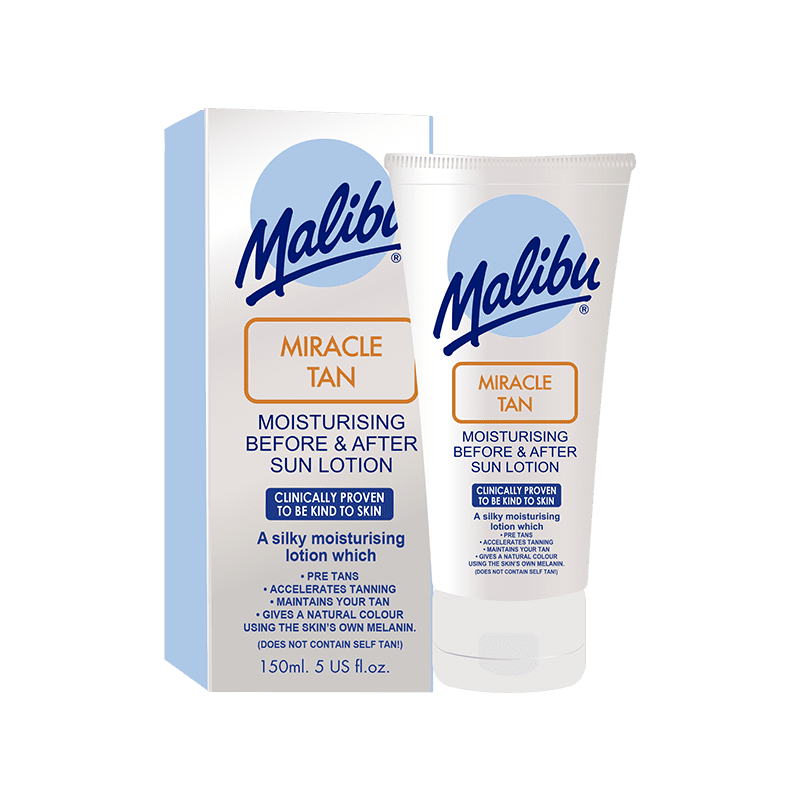 Malibu Miracle Tan Moisturising Before and After Sun Lotion - White - Image 1