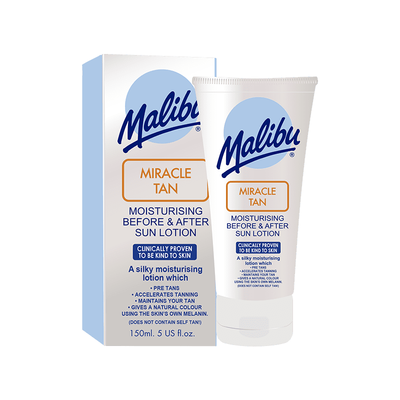 Malibu Miracle Tan Moisturising Before and After Sun Lotion - White