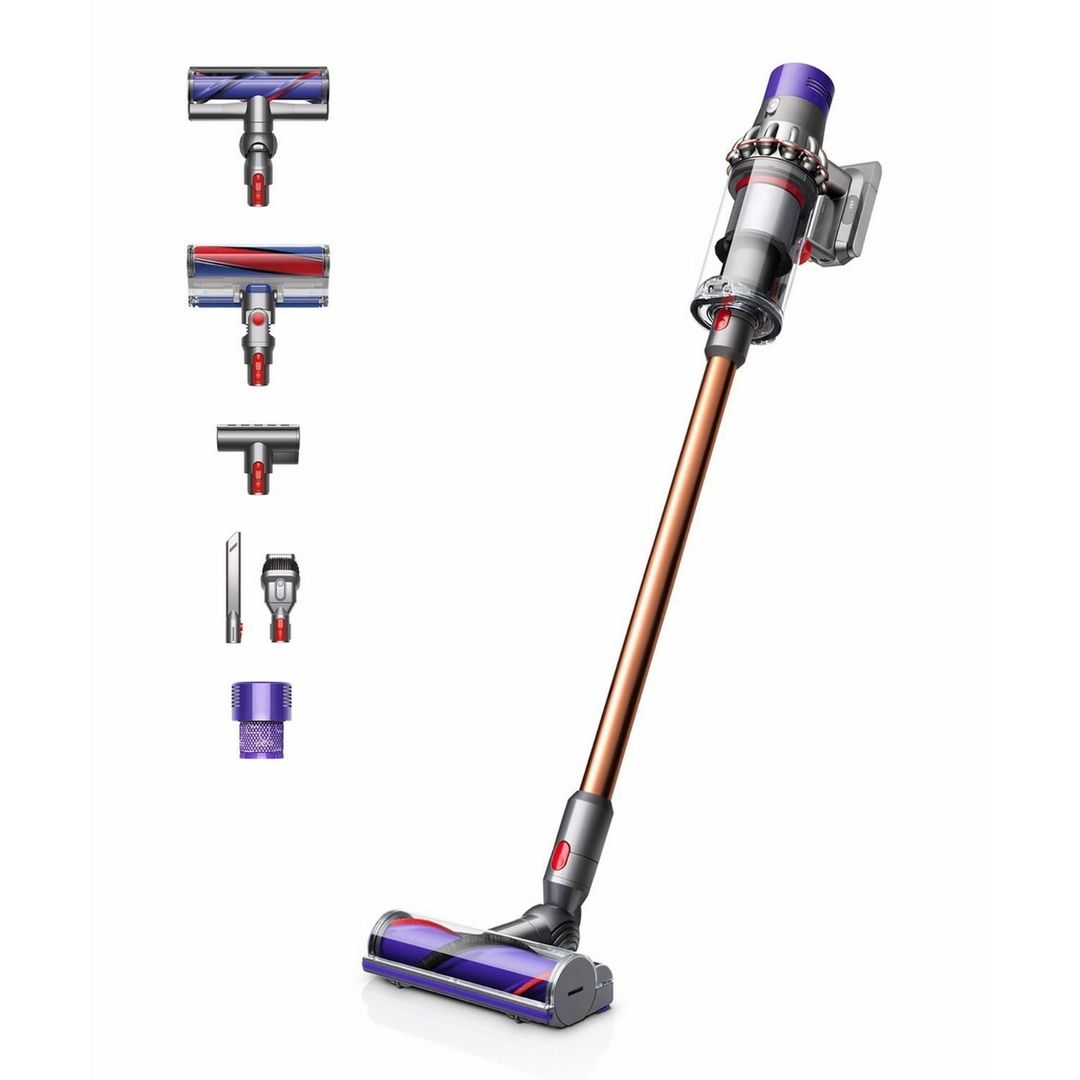 DYSON V10 Absolute Cordless Vacuum Cleaner - Nickel & Copper, Silver/Grey,Orange - Image 1