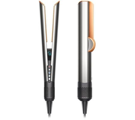 DYSON Airstrait Hair Straightener - Bright Nickel & Rich Copper, Orange,Silver/Grey