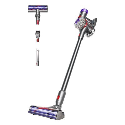 DYSON V8 Advanced Cordless Vacuum Cleaner - Silver Nickel, Silver/Grey