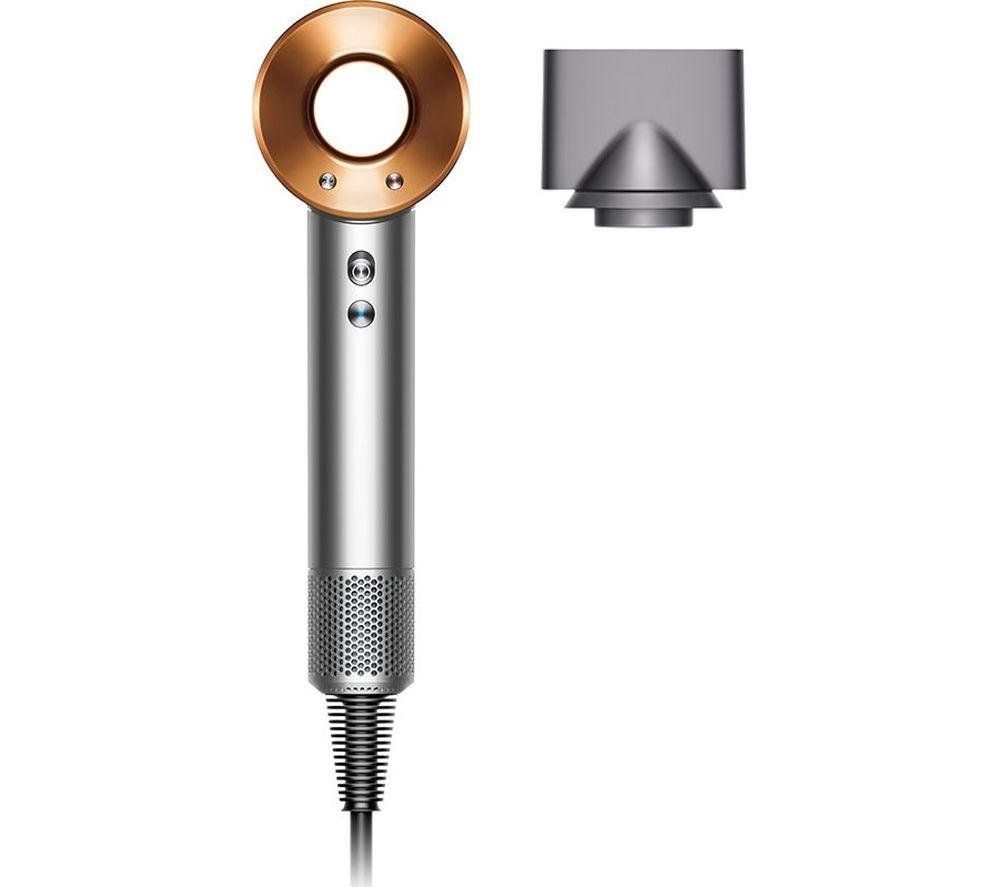 DYSON Supersonic Lite Hair Dryer - Nickel & Copper, Orange,Silver/Grey - Image 1
