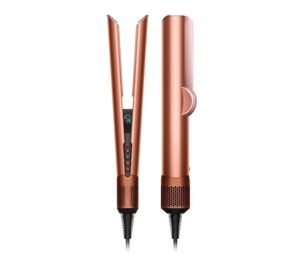 DYSON Airstrait Hair Straightener - Amber Silk & Pink Champagne, Pink - Image 1