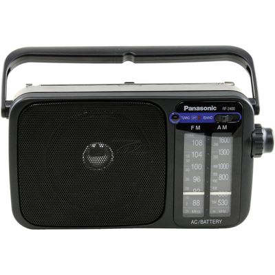 FMAM Portable 2 Band Radio Black - Black
