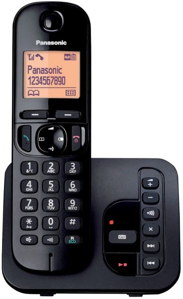 Panasonic KX-TGC220 DECT telephone Caller ID Black