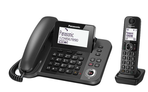 Panasonic KX-TGF320E DECT telephone Caller ID Black
