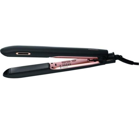 PANASONIC Nanoe EH-HS99-K895 Hair Straightener - Black & Rose Gold, Black