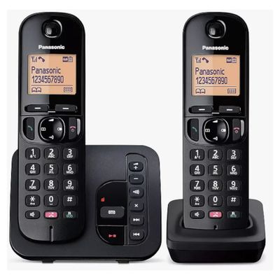 Panasonic KX-TGC262EB telephone DECT telephone Caller ID Black