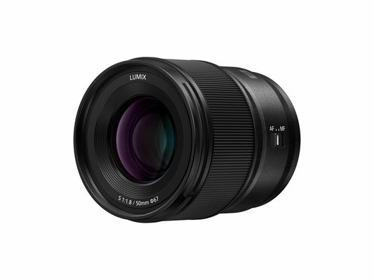 PANASONIC Lumix S S-S50E 50 mm f/1.8 Standard Prime Lens, Black