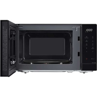 PANASONIC NN-ST22QBBPQ Compact Solo Microwave - Black, Black