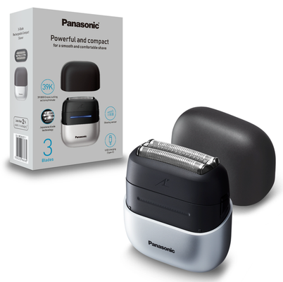PANASONIC ES-CM3BKS511 Wet & Dry Foil Shaver - Black, Black