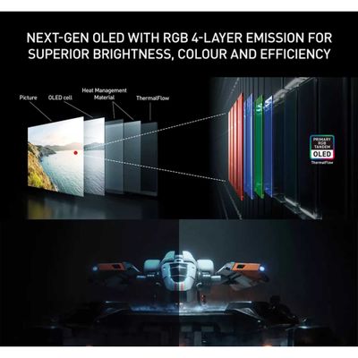 65" PANASONIC TV-65Z95BEB Smart 4K Ultra HD HDR OLED TV, Black