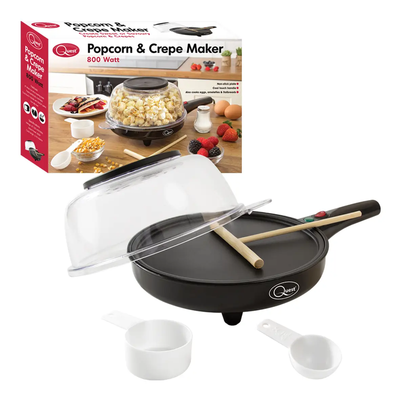 QUEST 34400 2-in-1 Pancake and Popcorn Maker