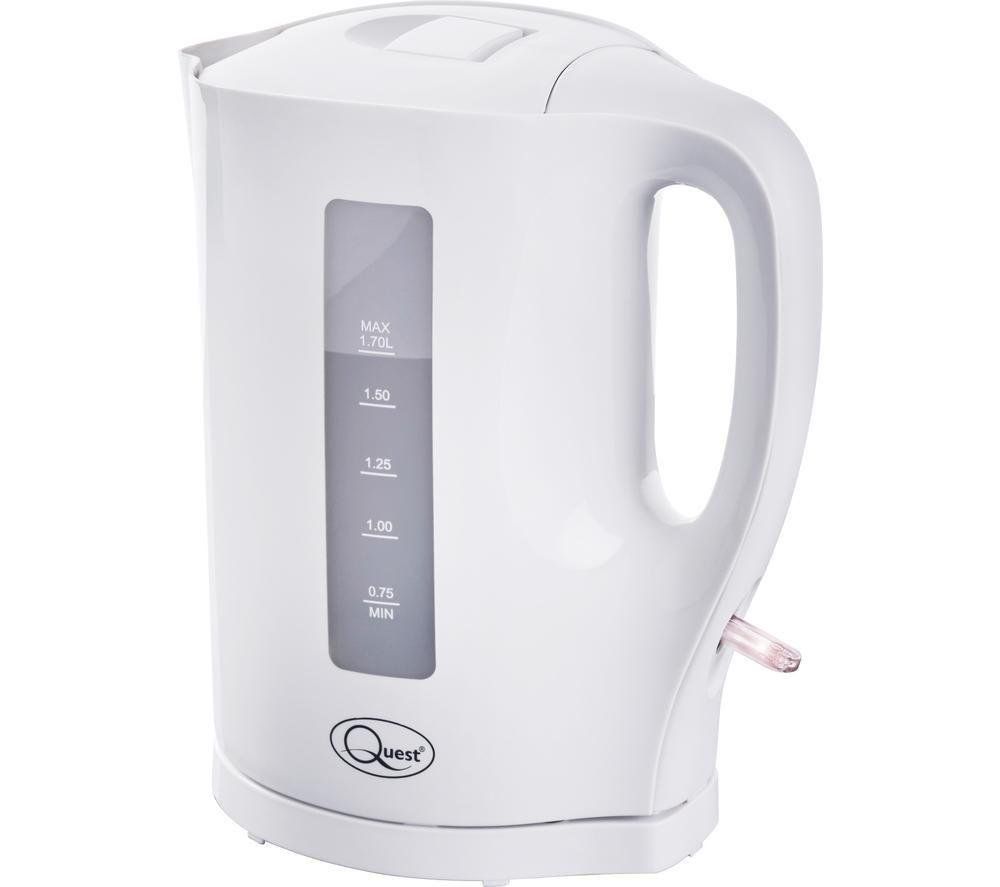 QUEST 35019 Electric Kettle - White, White - Image 1