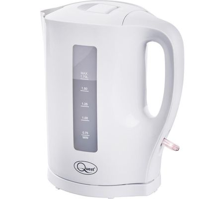 QUEST 35019 Electric Kettle - White, White