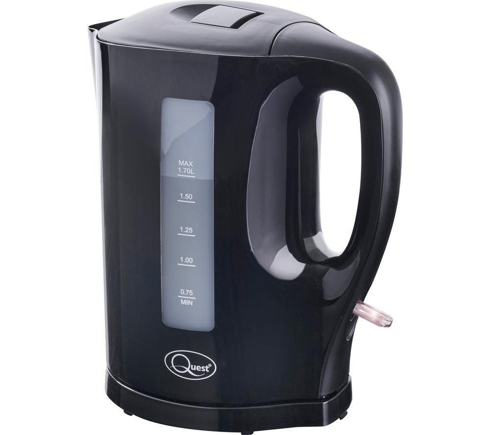 QUEST 35109 Electric Kettle - Black, Black - Image 1