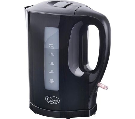 QUEST 35109 Electric Kettle - Black, Black