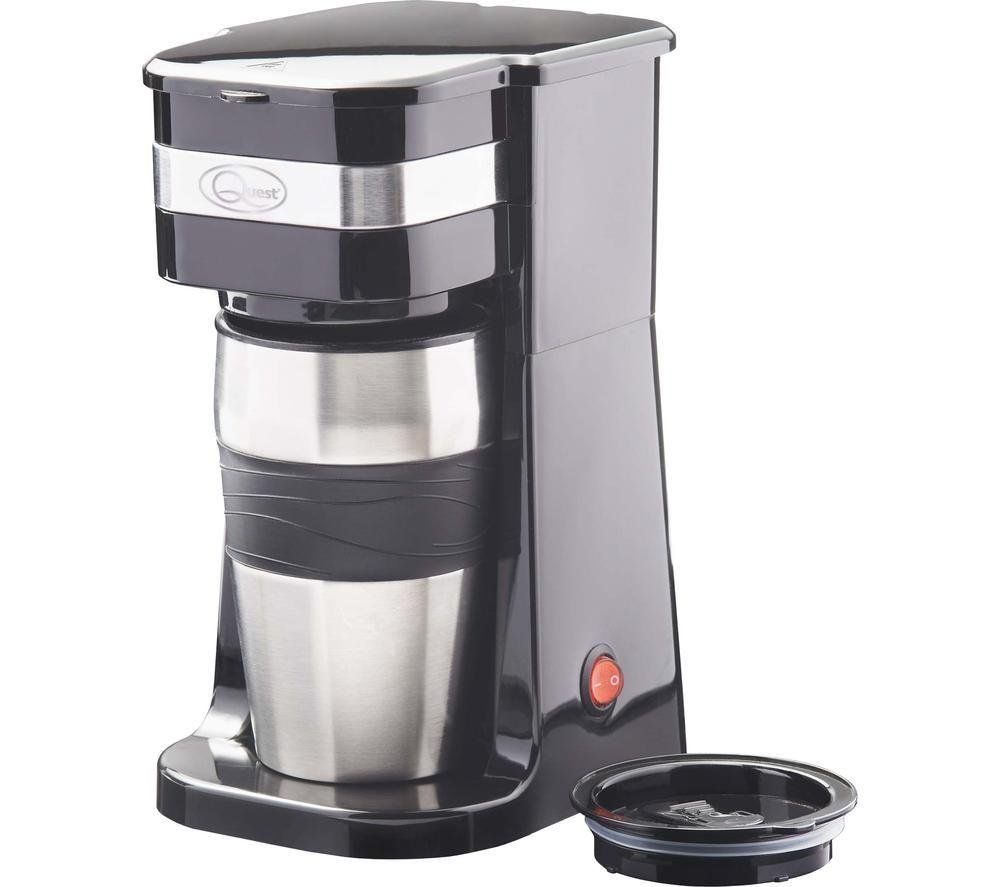QUEST 35189 Filter Coffee Machine - Silver, Silver/Grey - Image 1
