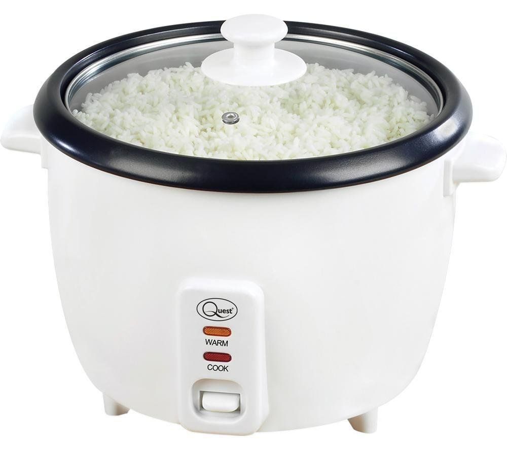 QUEST 35530 Rice Cooker - White - Image 1