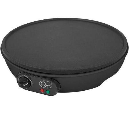 QUEST 35540 Pancake & Crepe Maker - Black - Thumbnail 2