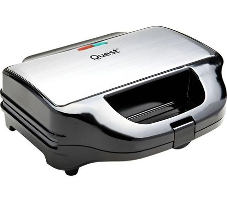 QUEST 37530 3-in-1 Snack Maker - Silver & Black - Thumbnail 2