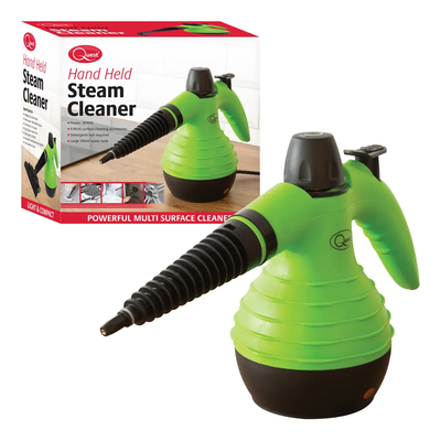 QUEST 41980 Handheld Steam Cleaner - Green, Green