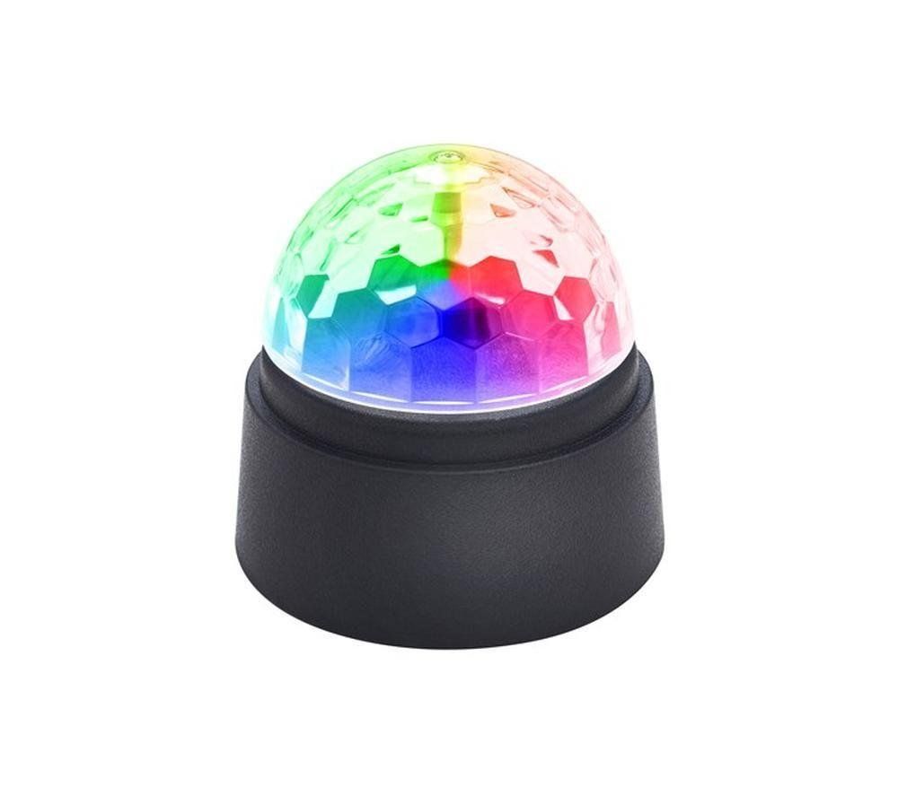 GLOBAL GIZMOS 45390 Crystal Starball Disco Light - Black - Image 1