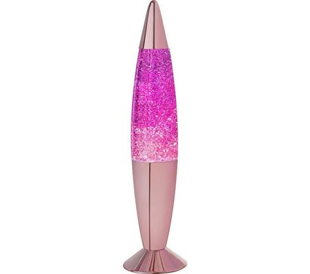 GLOBAL GIZMOS 48679 16" Glitter Lamp - Purple